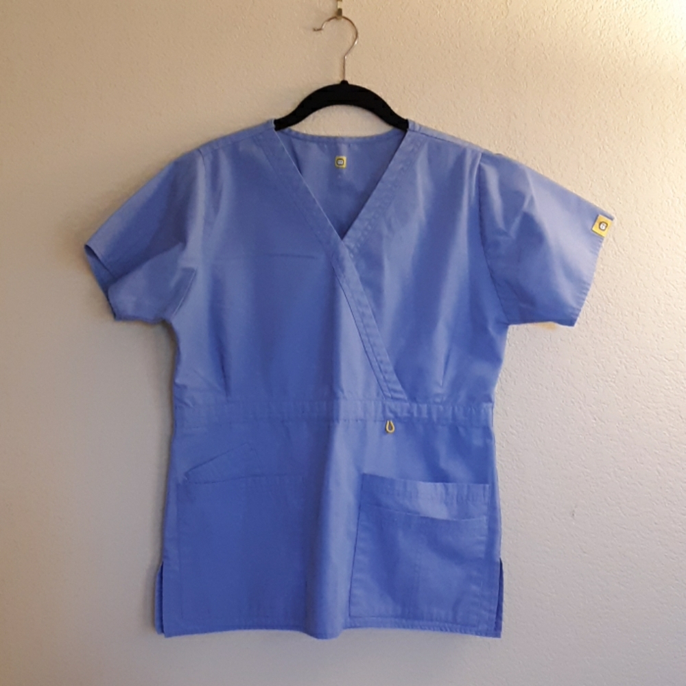 Womens small scrub top